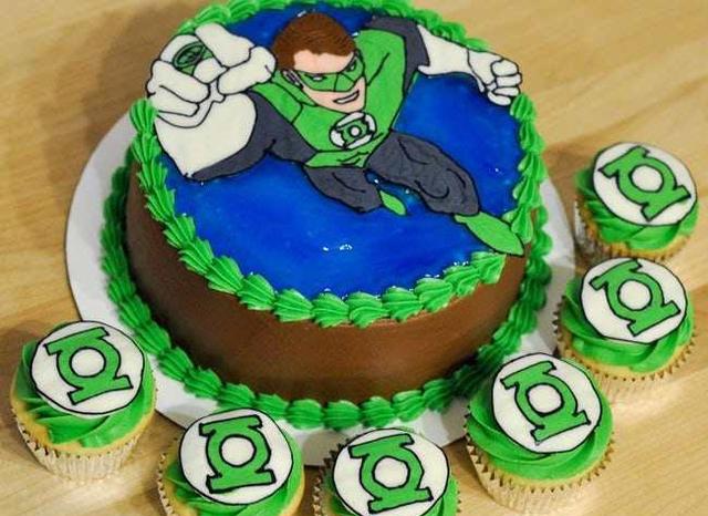 漫画世界里超级英雄"神奇的艺术蛋糕"