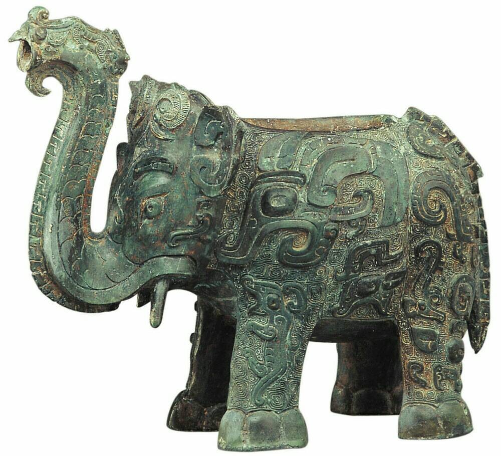 动物形青铜尊,藏在文物里的历史,件件都是国宝