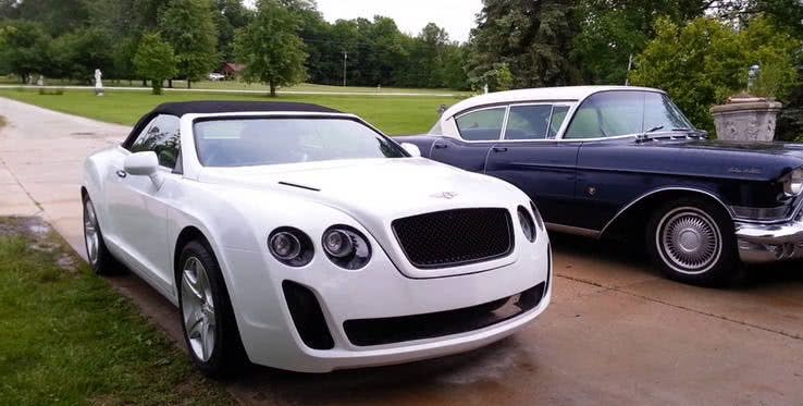 19克莱斯勒宾利欧陆gtc还记得我们提到的可怕的bugatti veyron复制品
