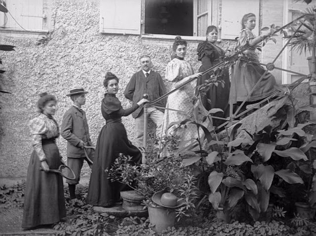 老照片19世纪末20世纪初法国生活照améliegalup1