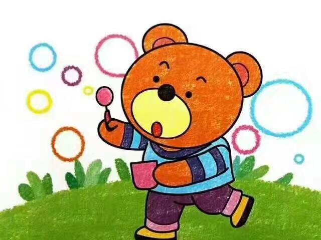 幼儿创意绘画不一样的蜡笔画简单又好画我们一起动手吧