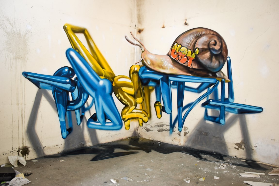 3d街头涂鸦艺术odeith