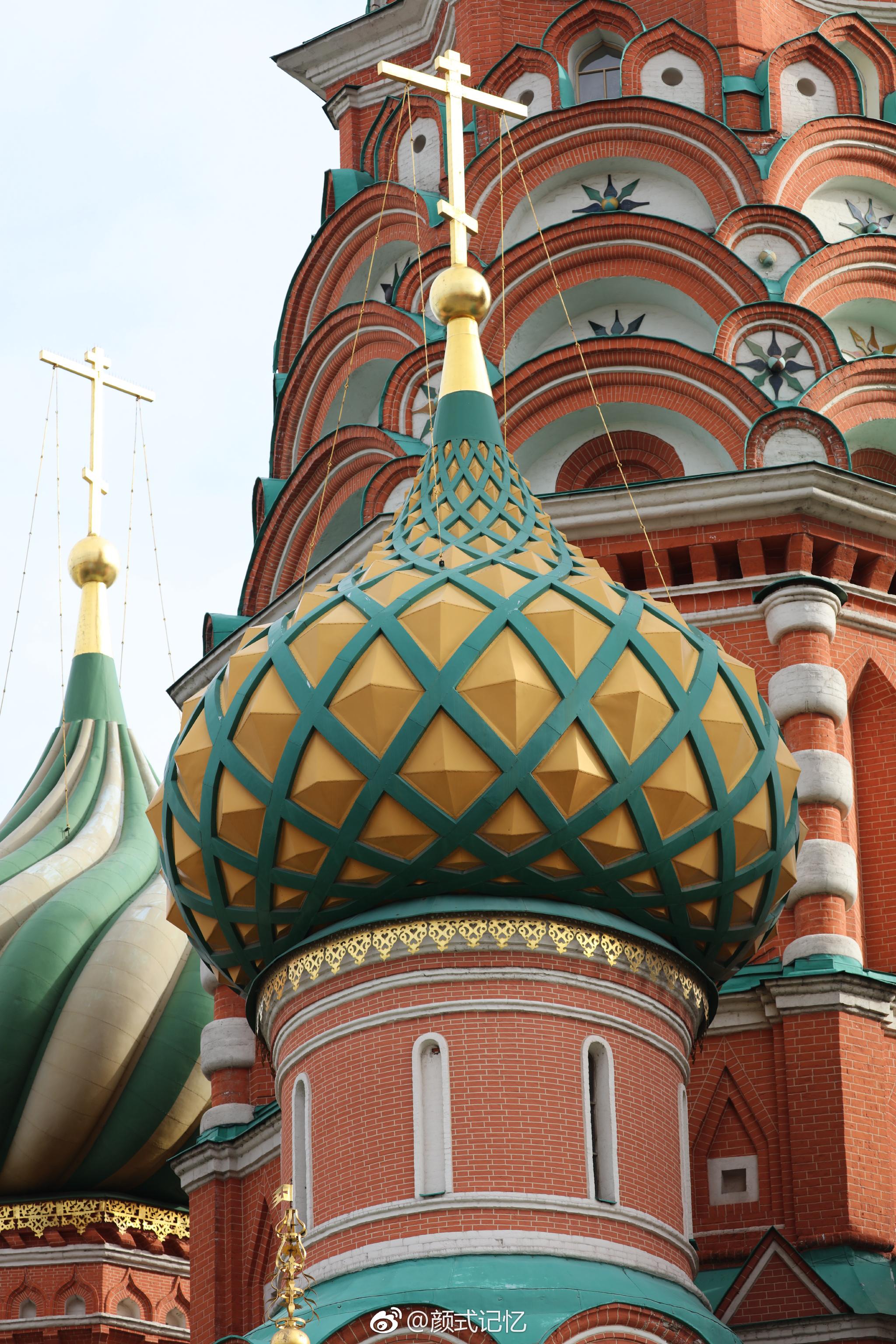 十月五日游莫斯科红场拍摄.