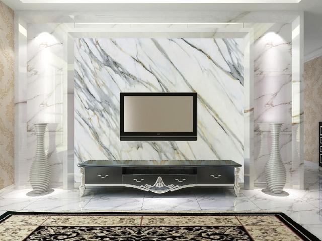 想不到朋友圈炸开锅的电视背景墙,竟然是中式大理石之风
