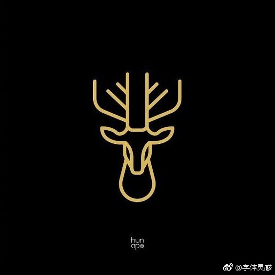 一组鹿 logo设计|logo设计_新浪新闻