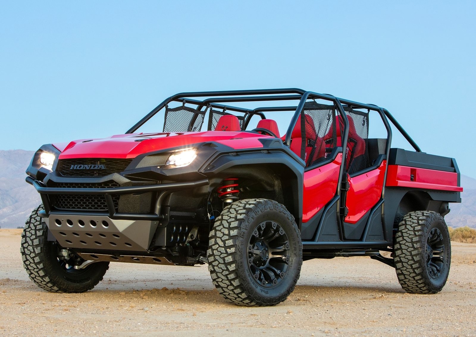 本田最新皮卡版全地形车概念车,用野性去征服沙漠吧