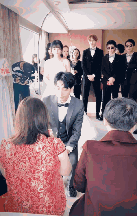 快男左立婚礼2013快男伴郎团来了