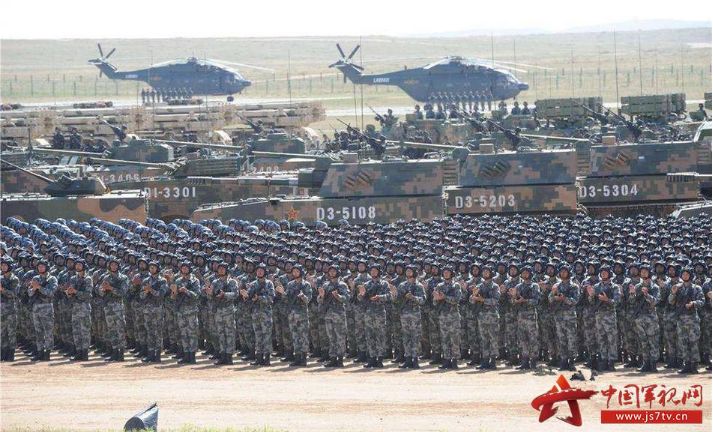 朱日和全亚洲最大现代化训练基地解放军从这里走向战场