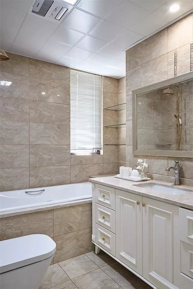 卫生间墙砖,贴什么颜色好看?