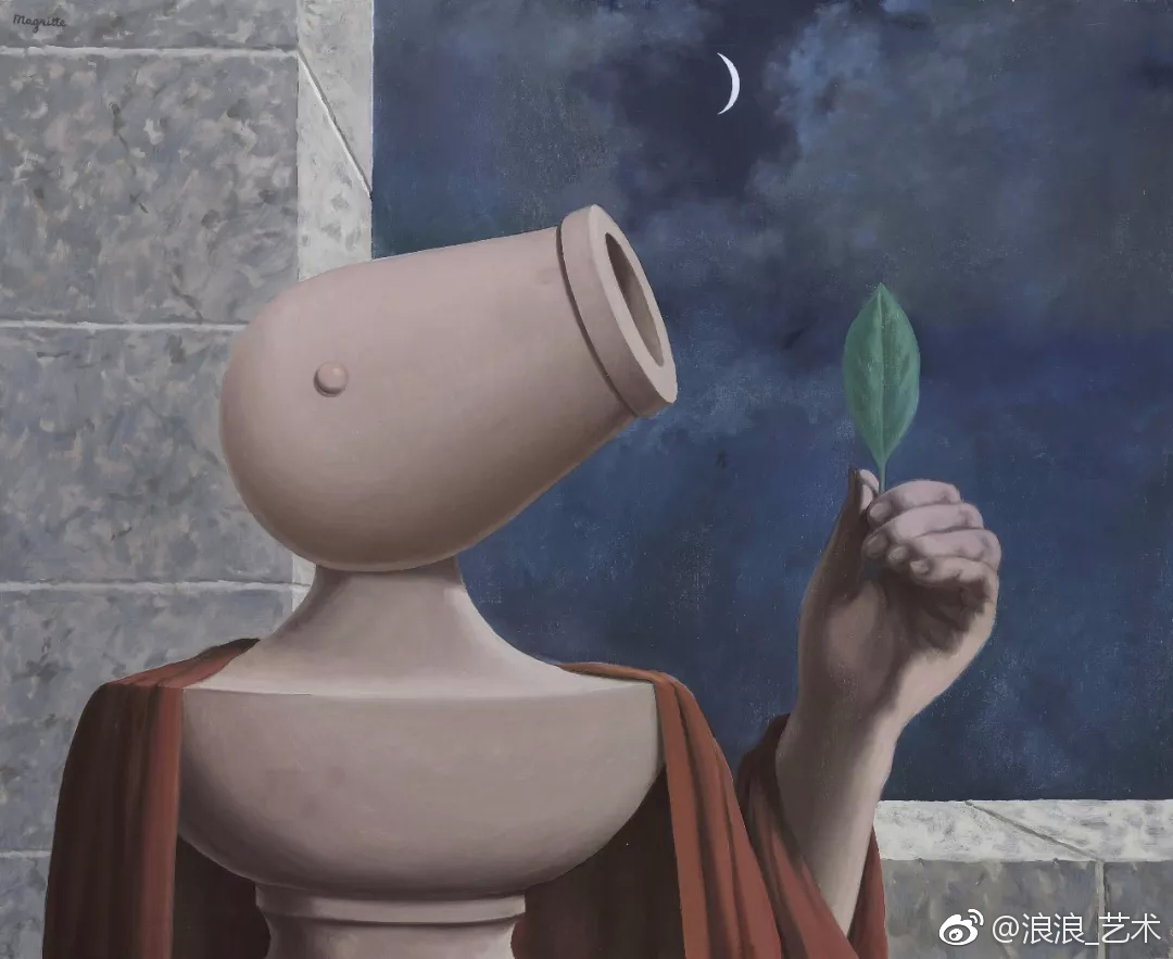 马格里特,油画欣赏.