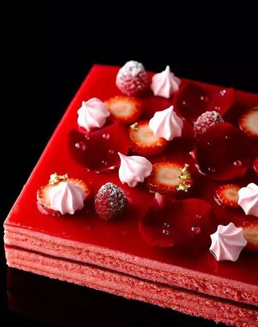 来自欧洲的方形蛋糕世界上最好吃的蛋糕