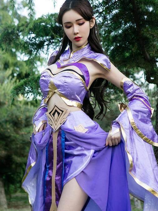 王者荣耀最美露娜cos, 简直是神还原!|露娜|王者荣耀|琪琪_新浪新闻