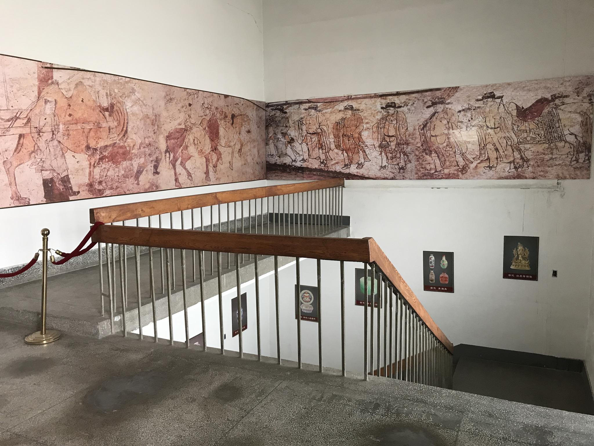 打卡阜新市博物馆!规模不大,只有我一个人参观,工作人员非常热情