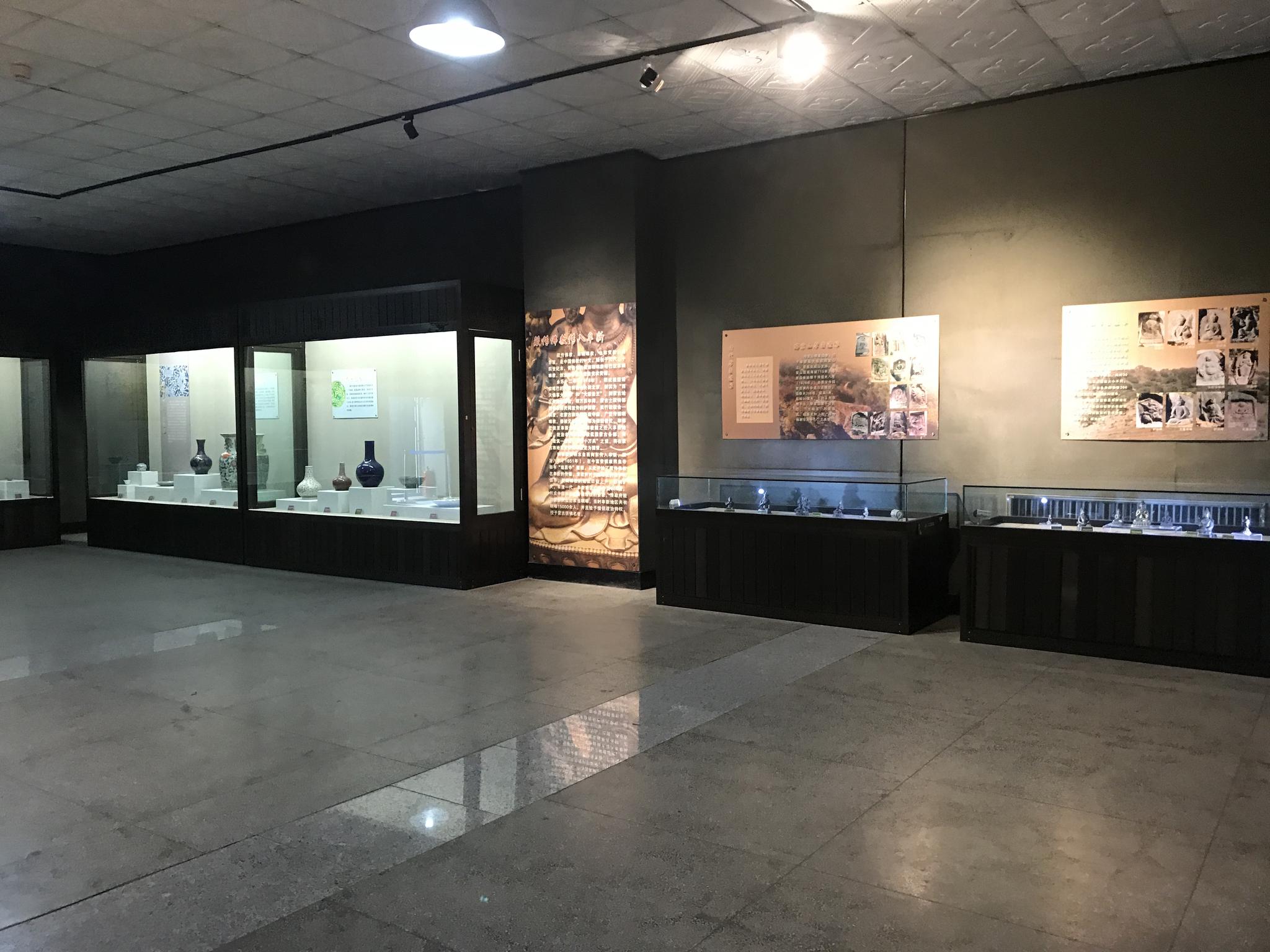 打卡阜新市博物馆!规模不大,只有我一个人参观,工作人员非常热情