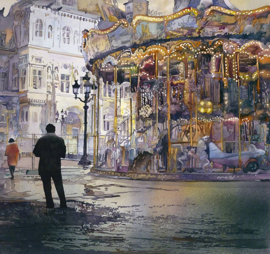 美国水彩画家 John Salminen 作品欣赏水彩画家作品欣赏_新浪新闻