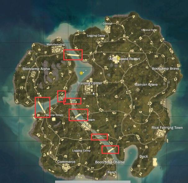 pubg新地图体验:落地就是神装刚枪,守桥大乱战