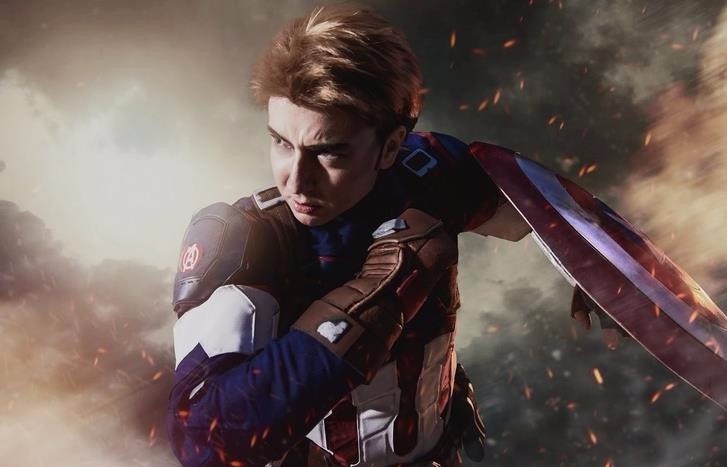 漫威电影角色cosplay,美队是和惊奇小姐有一腿?女洛基好漂亮!