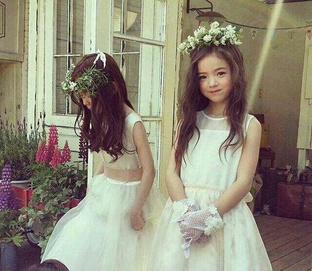 8岁英韩混血小萝莉louie tucker(崔路易)就是如此.