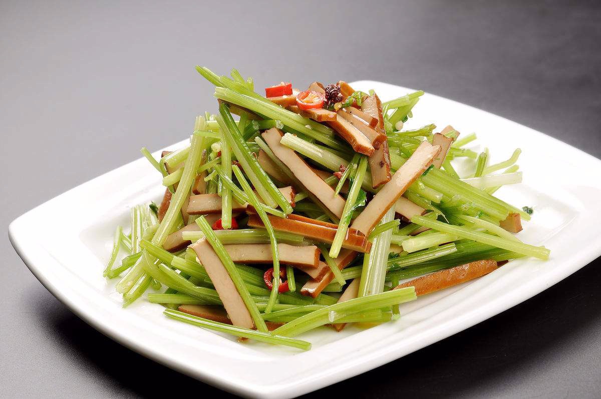 青菜|香干|红椒_新浪新闻