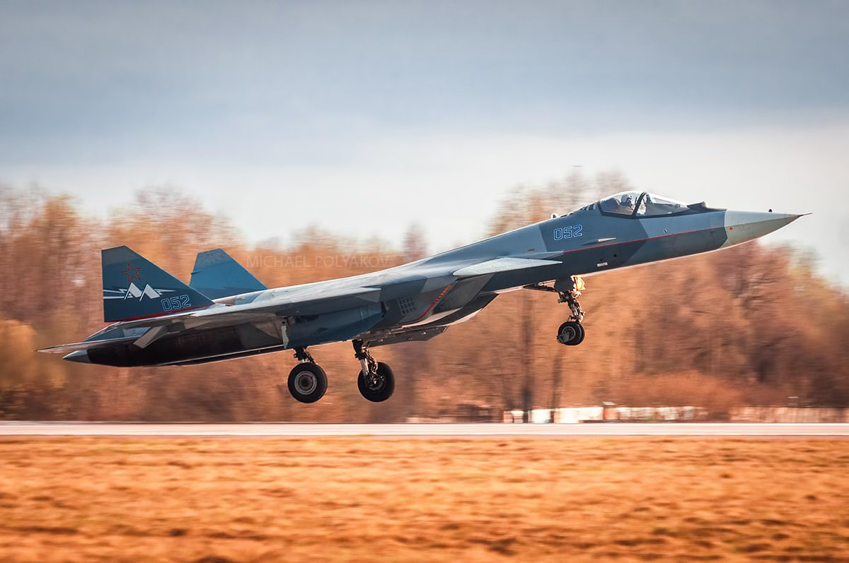 俄罗斯空军的刚需俄航空企业尽全力研制的苏57隐身战斗机