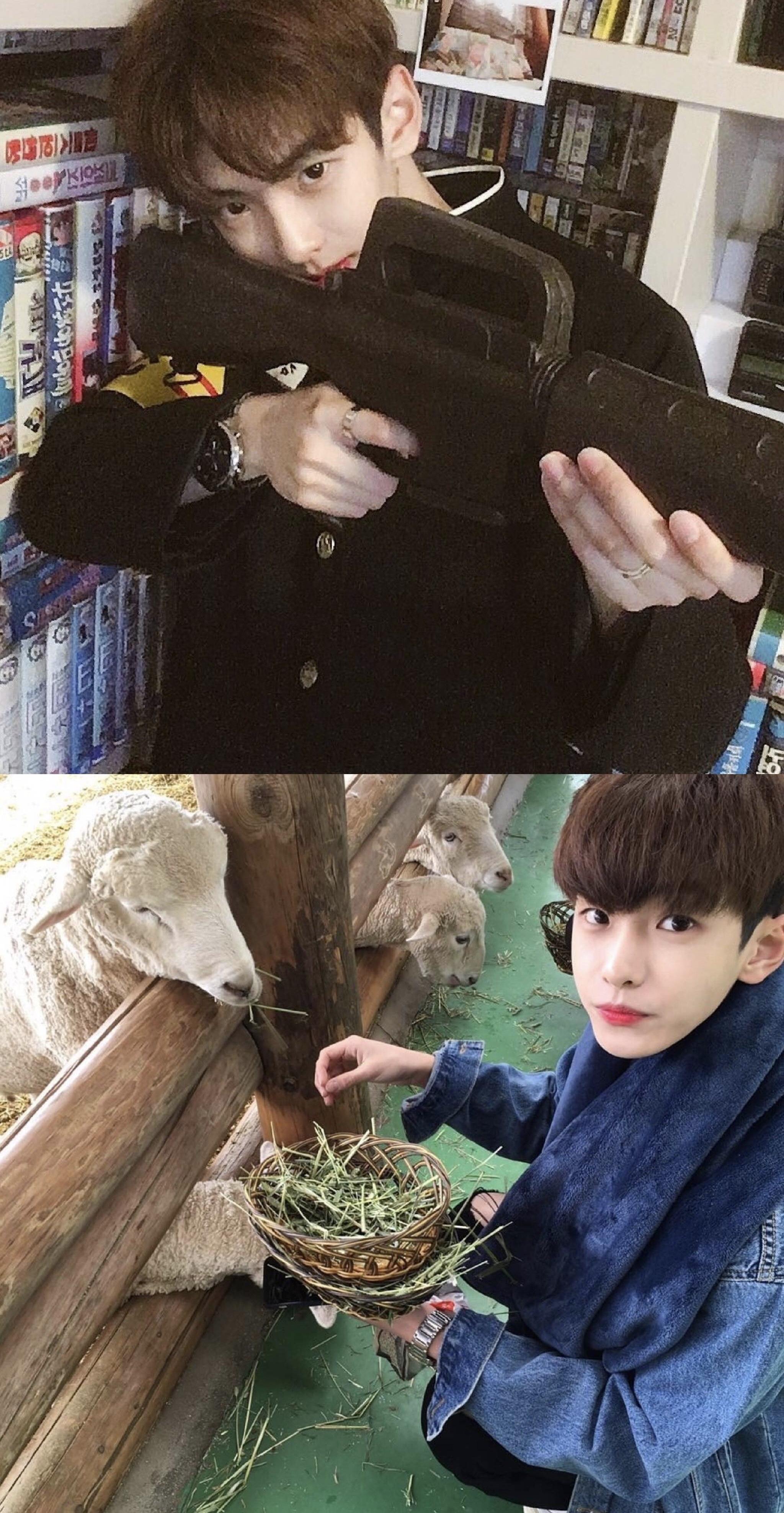 单眼皮大眼睛小哥哥 女友视角下的男友照