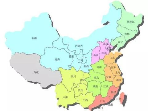 中国各省份是如何形成现在的形状的? 原来如此!|拼板|行省|拼图_新浪新闻