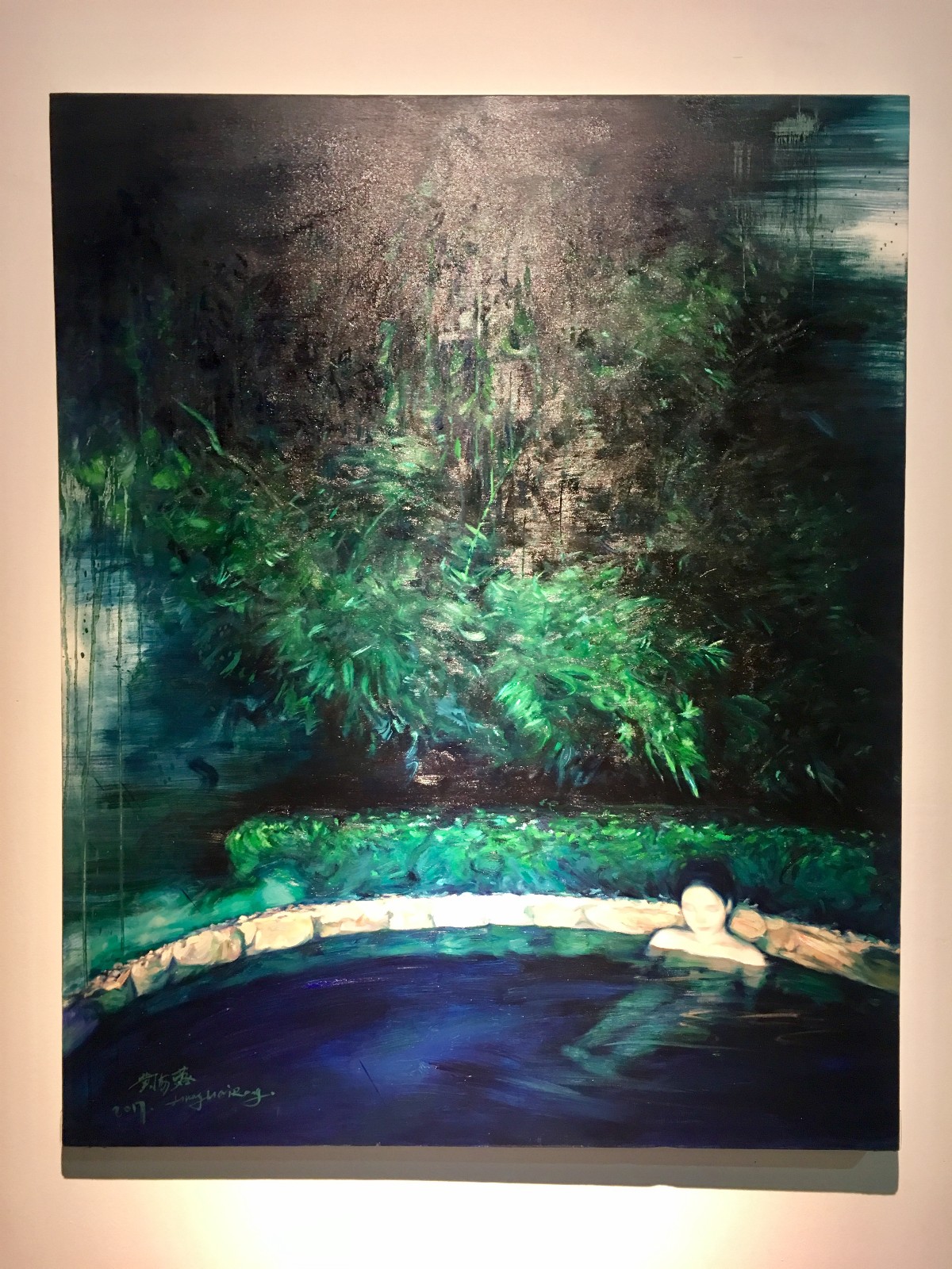 黄海蓉绘画作品展览前言展厅展厅作品名称:尘本非尘种类:布面油画尺寸