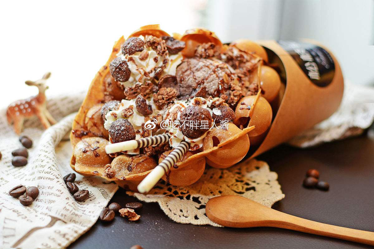 比男朋友还会撩人的蛋仔冰激凌口感细滑让人吃上一口停不下来