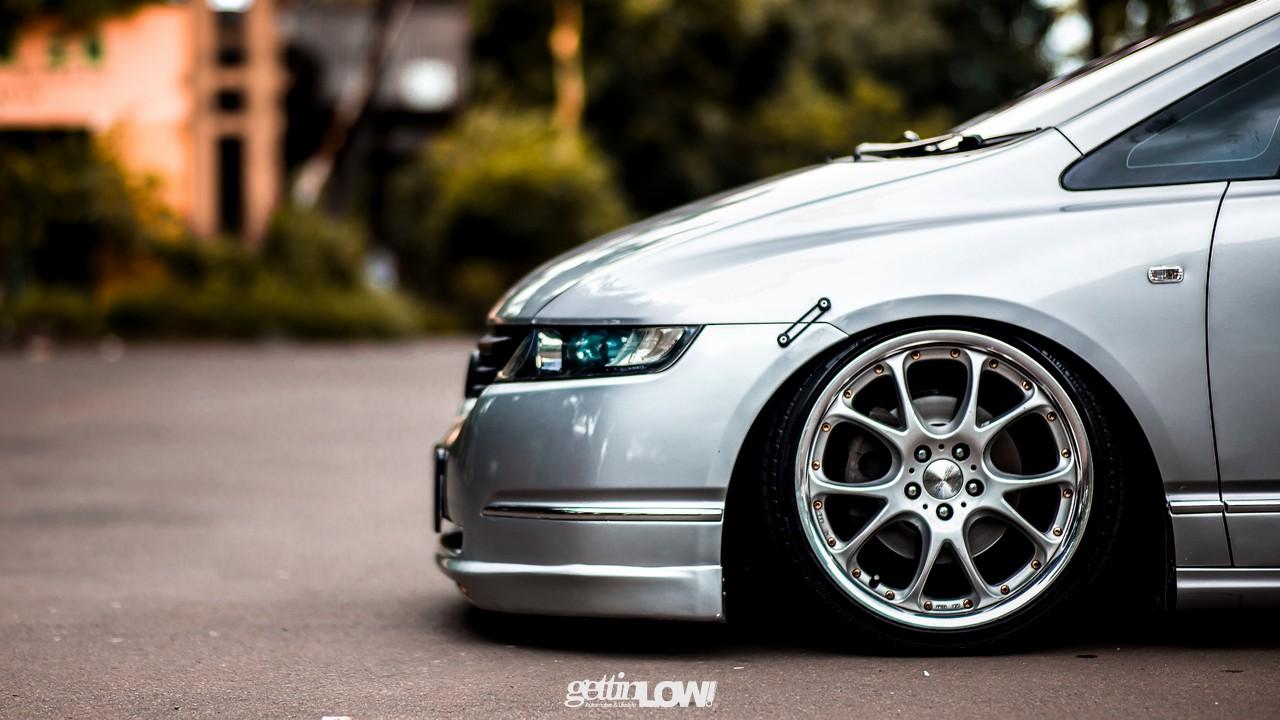 银色车难改那就看你怎样改本田奥德赛rb1改装案例