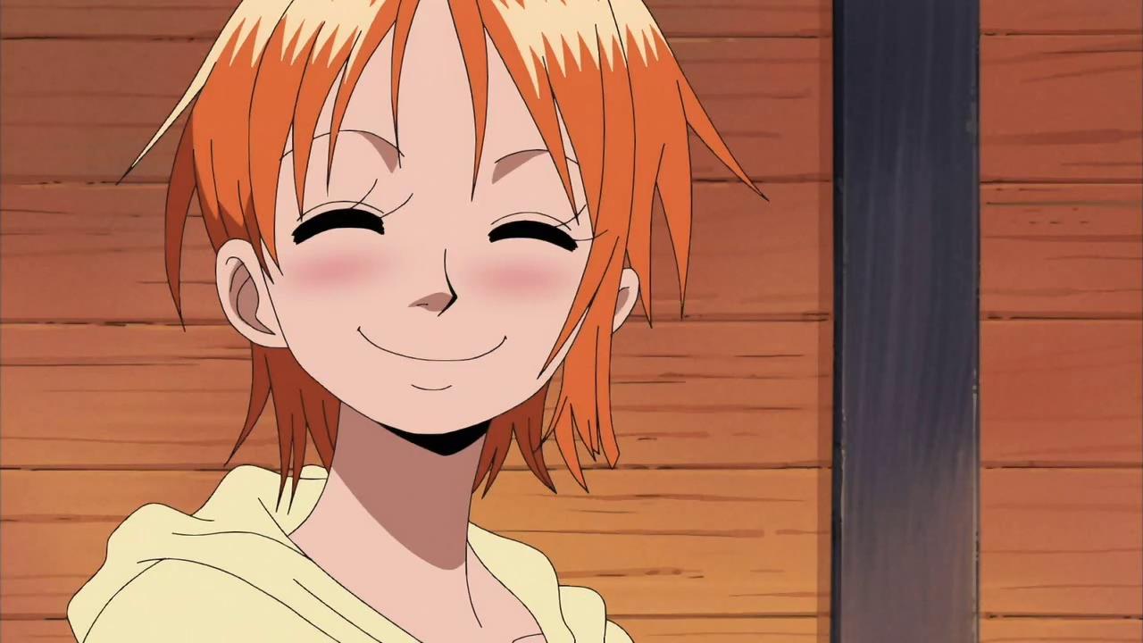 当娜美给你一个微笑时鬼才知道她下一秒想干嘛