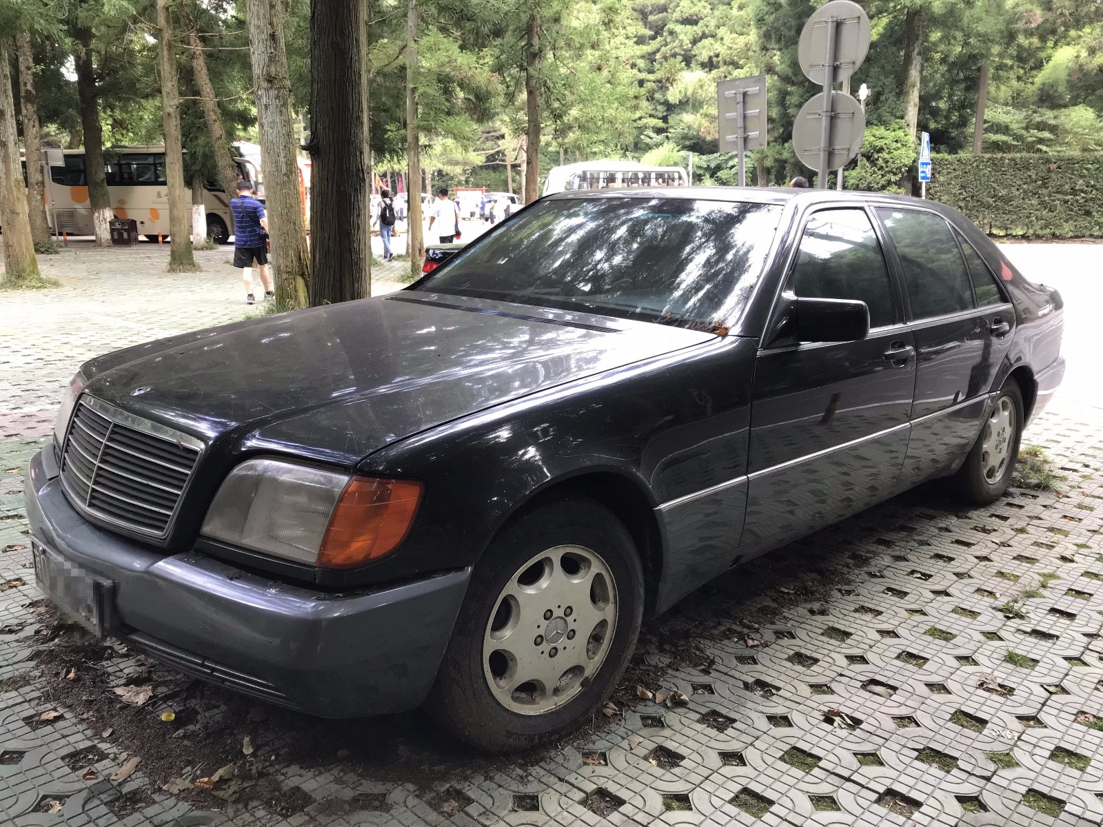 百万虎头奔驰当年能北上广买别墅,如今成废铁丢在路边没人要