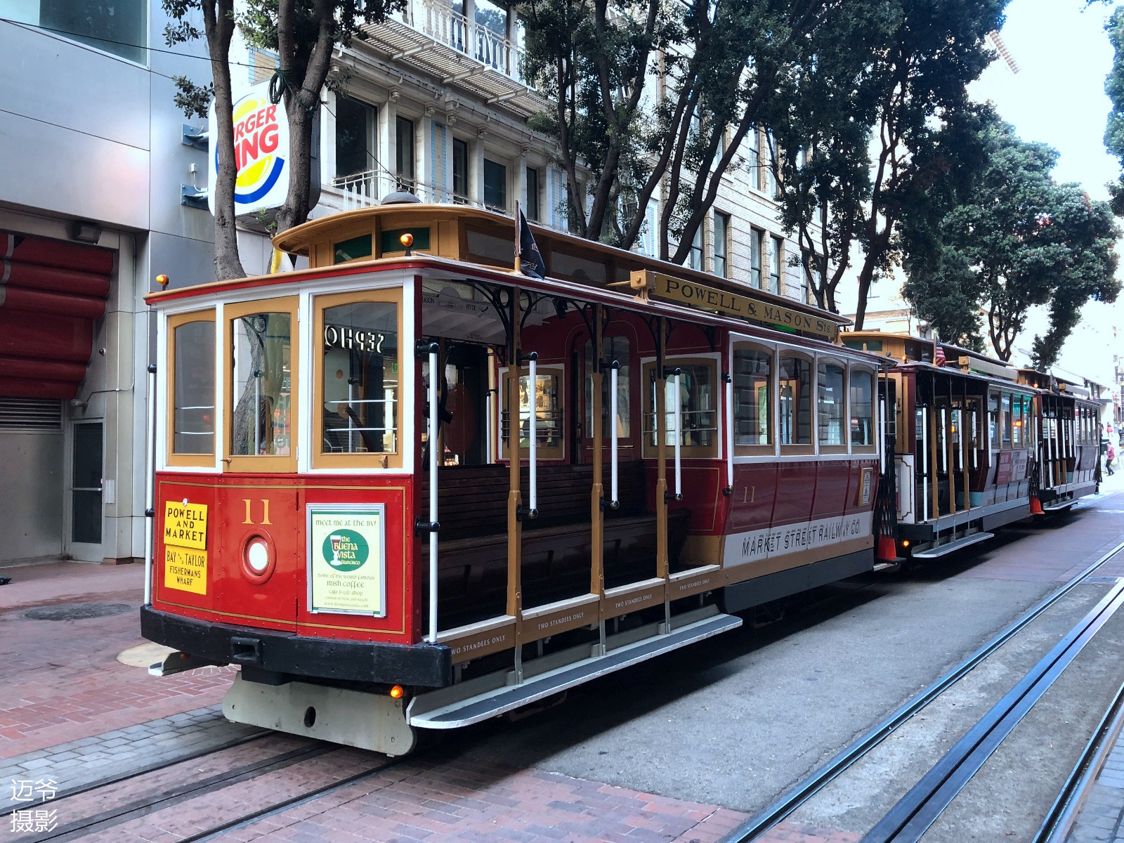 旧金山铛铛车【原创手机摄影】|铛铛|旧金山|原创_新浪新闻