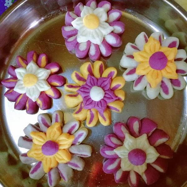 蒸一锅花朵馒头,迎接美丽的春姑娘