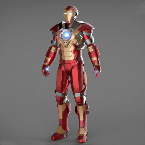 《钢铁侠》的战甲大全,网友:满满的黑科技啊!