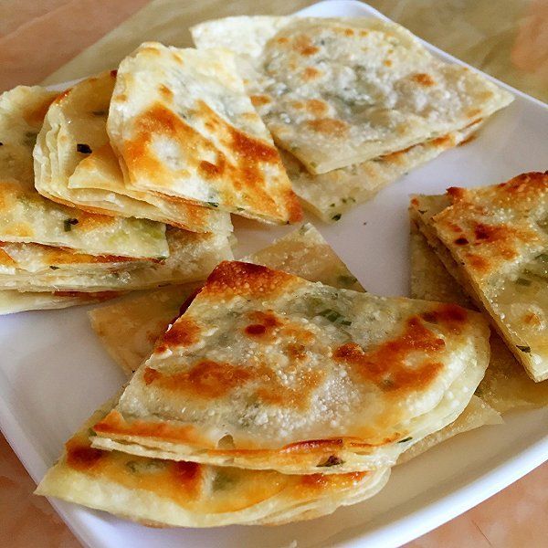十分钟就能做好的家庭版葱油饼,早餐不用愁了