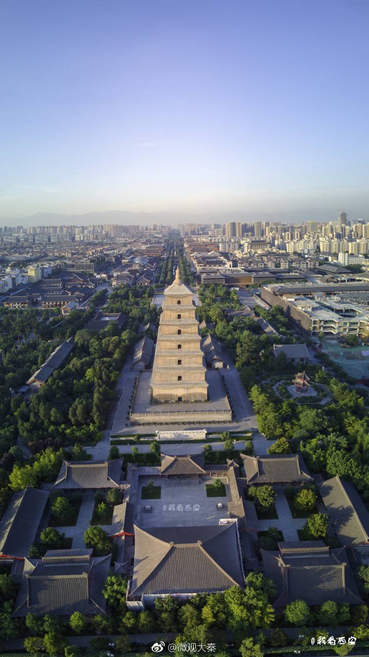 请收下这份可当屏保的美图|大雁塔|电视塔|西安_新浪新闻