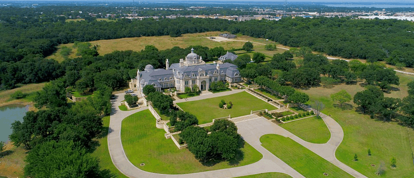 造价3亿, 德州最大豪宅"黄金之地"拍卖, 房子极讲究|拍卖|豪宅|别墅_