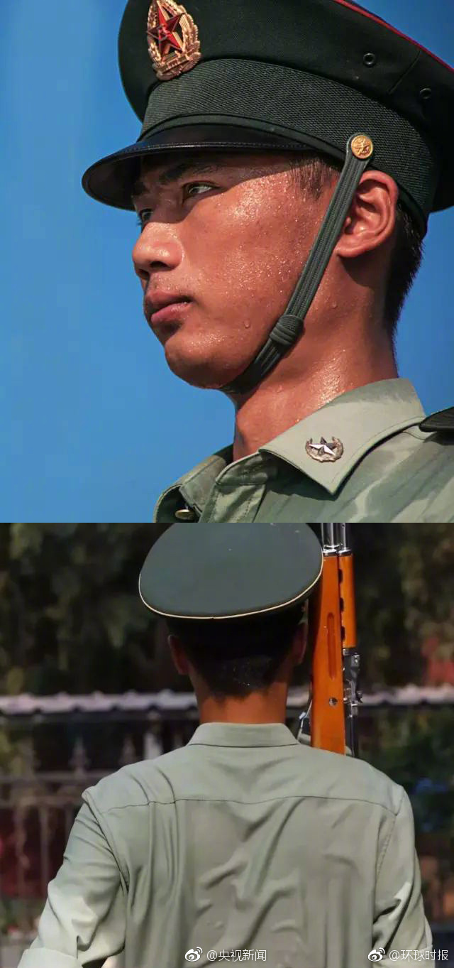这组军人"汗颜照",才是夏天最该刷屏的脸