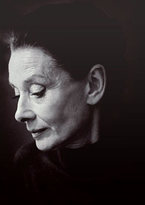 暮年的奥黛丽赫本.温柔的美到骨子里.