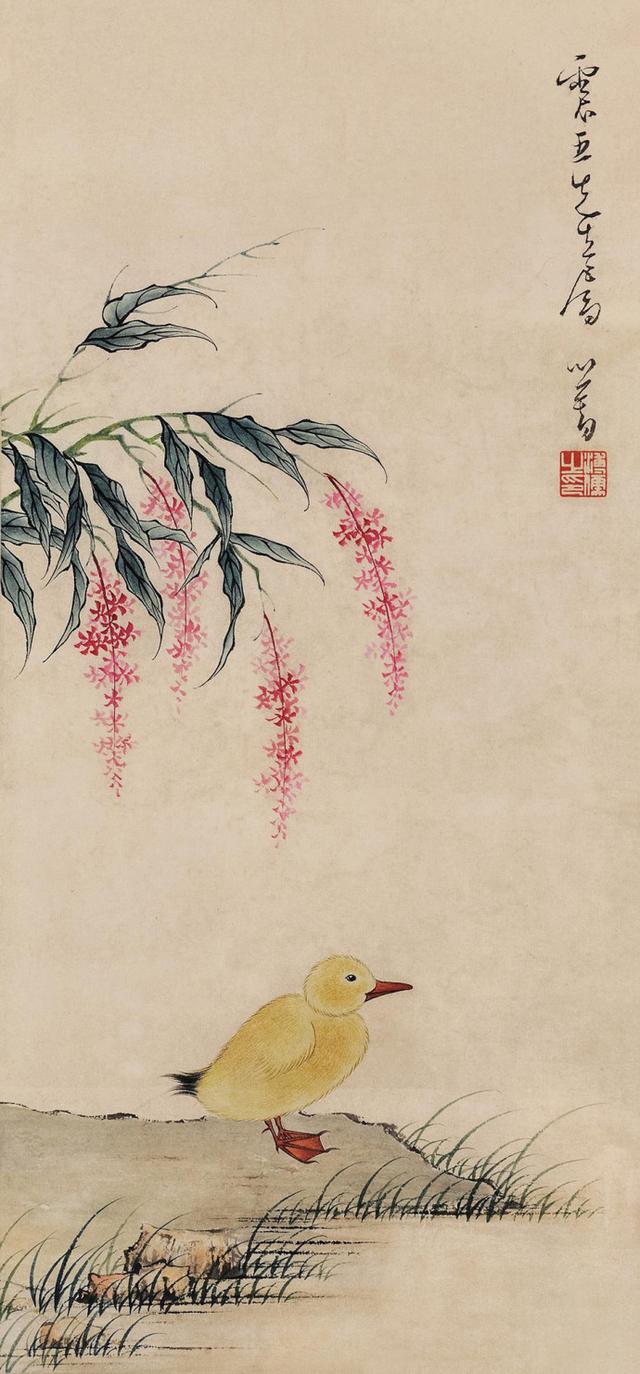 书画溥儒花鸟溥儒花鸟