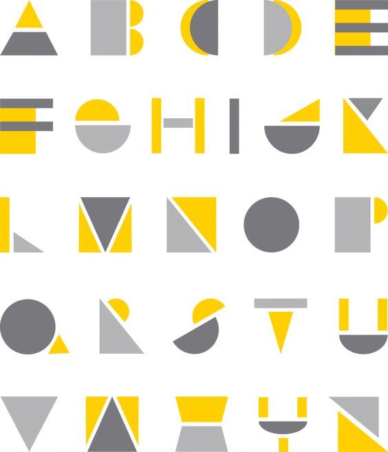 创意字母字体设计