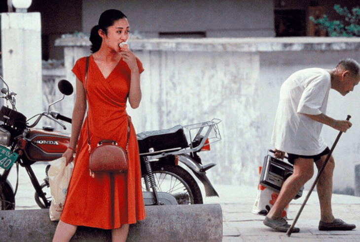 老照片直击, 90年代的中国, 开法拉利的中国人手拿大哥大