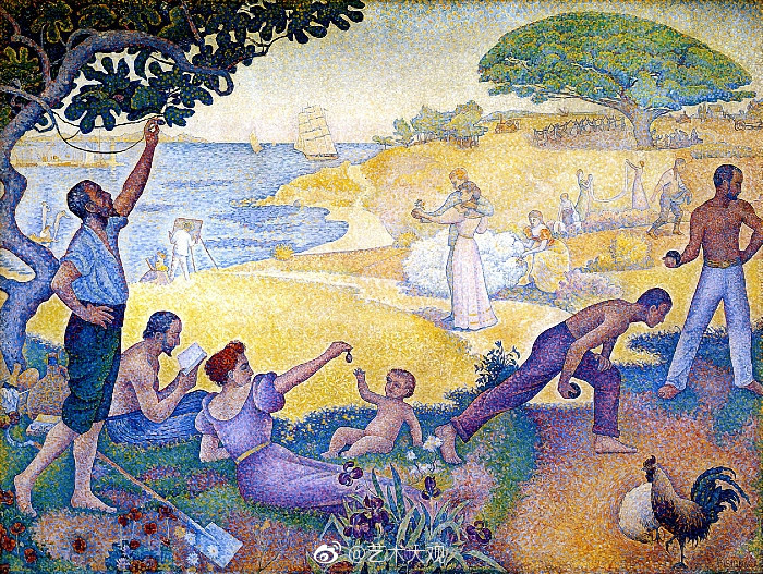 法国新印象派画家保罗·西涅克油画作品欣赏——Paul Signac (1863—1|保罗·西涅克|法国|印象派|油画|画家_新浪新闻