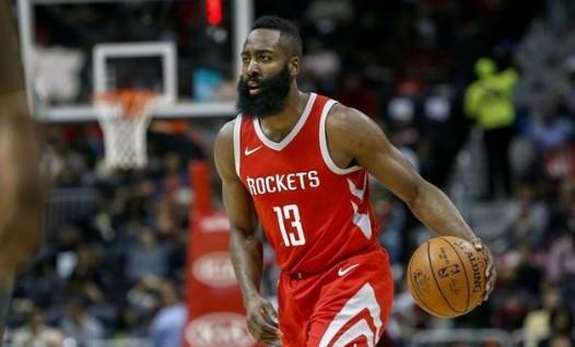 NBA2017-18赛季数据统计:哈登得分王、威少助