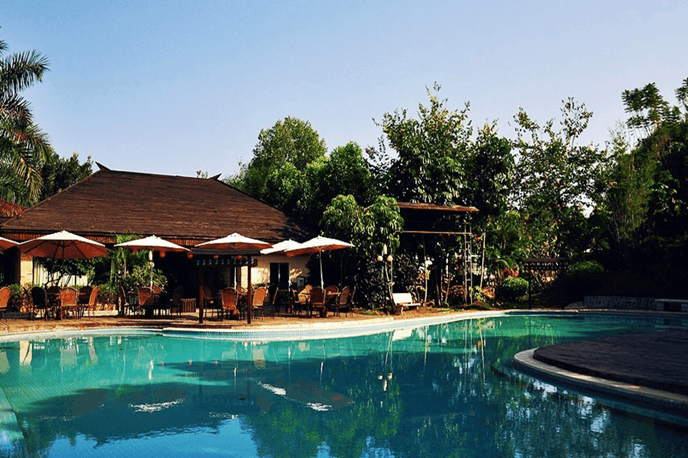 惠州这个天然温泉, 很有田园风格