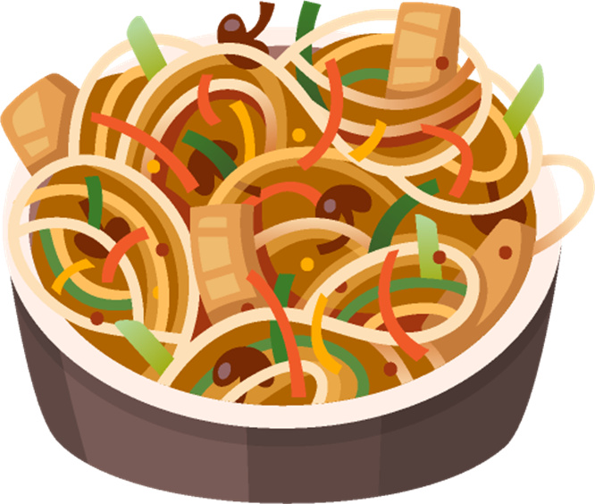 包装卡通小吃美食餐饮路边摊特色饮食矢量图案ai设计素材更多详情