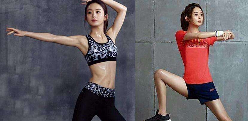 袁姗姗被称为马甲线女神但关晓彤的马甲线也不是说着玩的