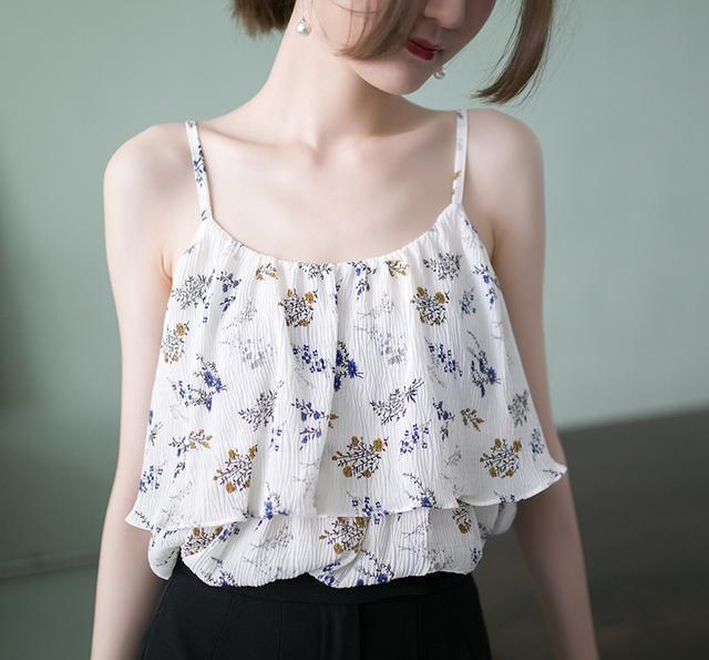 清凉优雅小吊带装夏日单穿时髦洋气春秋作为内搭更有层次感