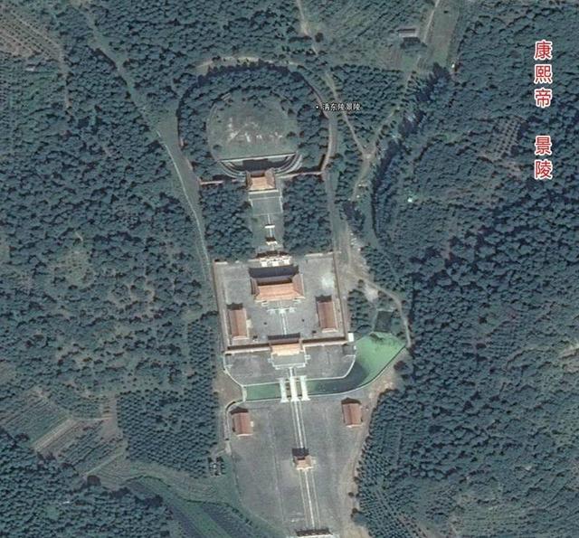 高清卫星图片清代帝陵有什么发现