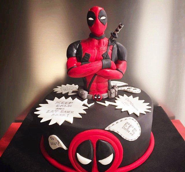 漫画世界里超级英雄"神奇的艺术蛋糕"